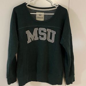 EUC - MSU Crew Neck Sweater